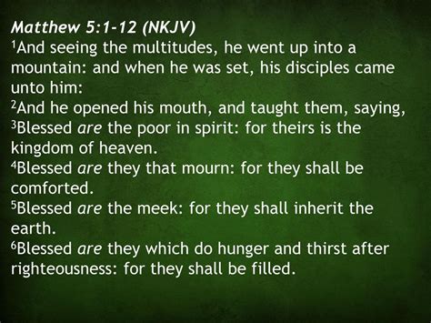 Matthew 5 MBBTAG;NKJV .